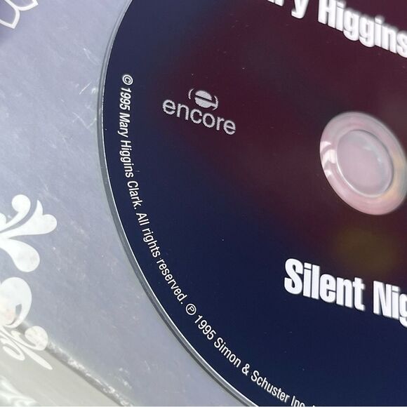 1995 Audio Book CD 2 Disk Silent Night Novel by Mary Higgins Clark - Picture 8 of 8